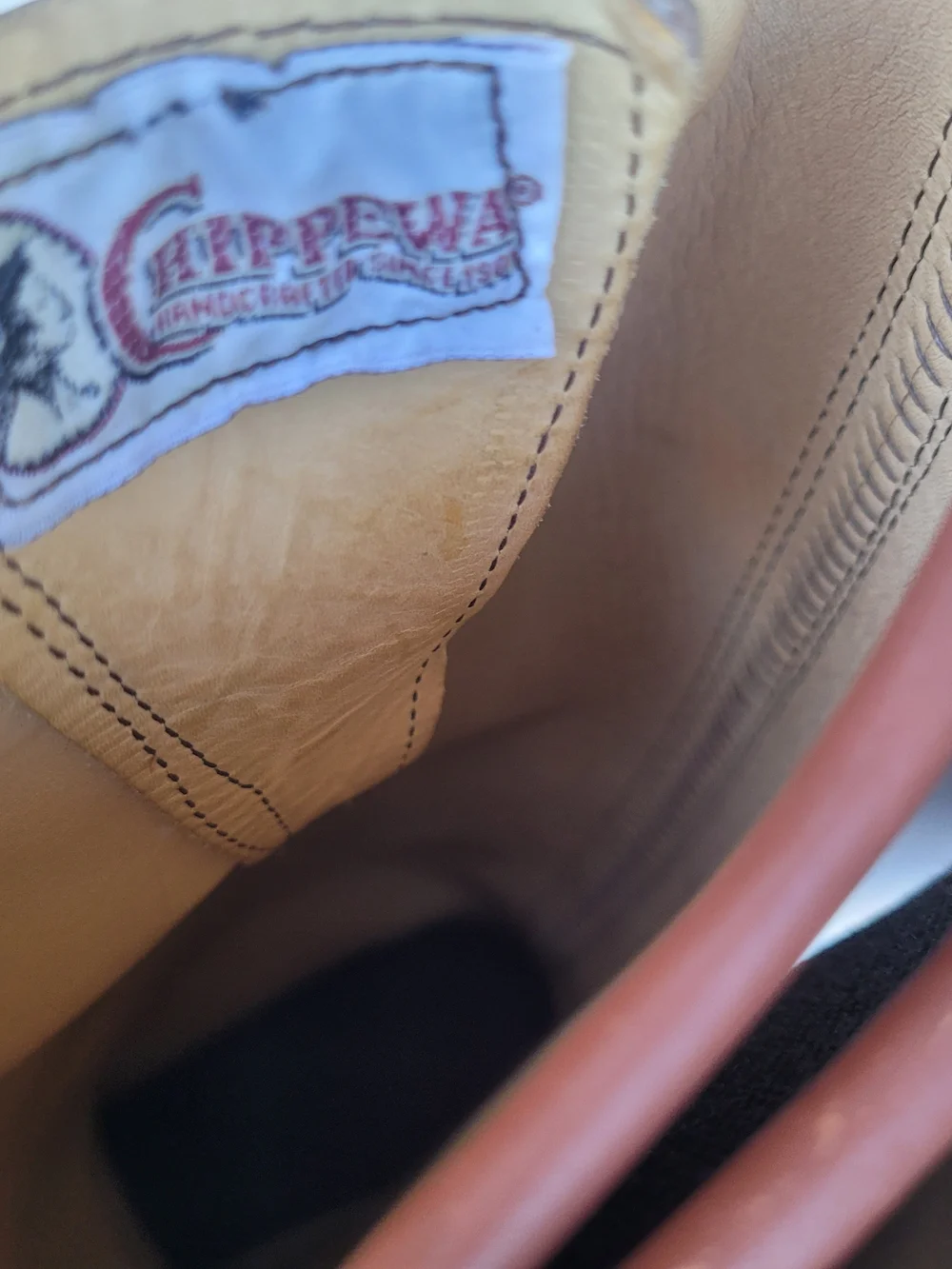 Chippewa L23913 Womens 6.5M Tall Leather Cordura Riding 15